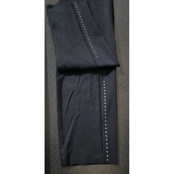 Lululemon 'Fast Free' Crop II *Nulux 19" Women 4 Pockets Gym Black Yoga EUC - Picture 10 of 10